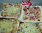 Foto langkah ke 6 dari resep Pizza sosis roti tawar.