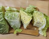 Kelkáposzta fasírt-zabpehellyel (hús‐ glutén- és tejmentes,ch csökkentett) recept fázis 1 fotója