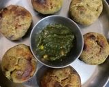 A picture of step 4 of Matar Baati.