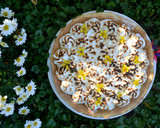 Foto del paso 7 de la receta: Tarta de dulce de leche, pastelera y merengue🌺
