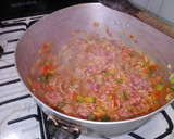 Foto del paso 4 de la receta: Calabaza rellena de verduras y carne al horno