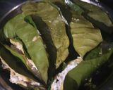 A picture of step 3 of Nolen gur enduri pitha.