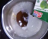 Foto langkah ke 3 dari resep Talam Gula Merah Lapis Puding Alpukat.