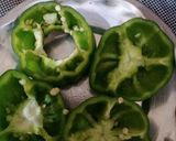 A picture of step 1 of Stuffed capsicum.