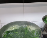 Foto del paso 1 de la receta: Tortillitas de espinacas con bechamel