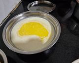A picture of step 1 of Eggless Waffle with ice cream.
