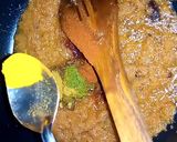 A picture of step 5 of Chicken Lobia.