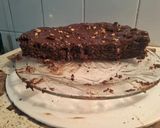 Foto del paso 13 de la receta: Torta vegana de cacao y limón con maní 🍫🍋
