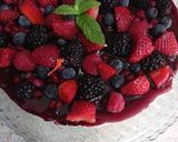 Φωτογραφία βήματος 5 της συνταγής Cheesecake με φρούτα του δάσους