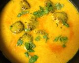 A picture of step 7 of Falafel Kadhi (Falafel in Yoghurt Gravy - Fusion Style).