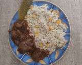 2042. sült csirkemáj 🌽 rizzsel ! recept fázis 5 fotója