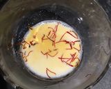 A picture of step 1 of Orange kheer.