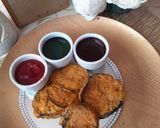 A picture of step 3 of Eggplant pakora.