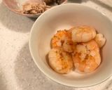 清炒蝦仁雞肉起司義大利麵（也能做寶寶副食品）的食譜步驟2照片
