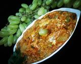 A picture of step 7 of Shahi Grapes Curry.