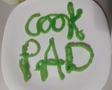 A picture of step 1 of Cookpad Jalaibi.
