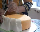 A picture of step 9 of Mayo Malt Chocolate Cake (Kitchen Themed).