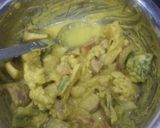 वेज पर्दा बिरयानी (Veg parda biryani recipe in hindi) रेसिपी चरण 2 फोटो