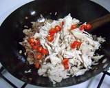 Spicy Scrambled Green Chicken Fry recipe step 3 photo