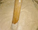 A picture of step 5 of Akara and pap.