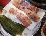 Foto del paso 1 de la receta: Entraña enrrollada rellena de bacon, pimiento verde y queso