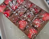 Une image de l'étape 5 de Tablettes de chocolat 🍫 praliné aux fraises 🍓.
