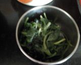 A picture of step 2 of Spinach and cheese paratha.
