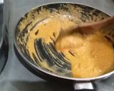 A picture of step 5 of Besan ladoo.