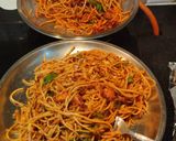 A picture of step 6 of Egg chicken noodles.