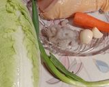 Foto langkah ke 1 dari resep SAWI PUTIH GULUNG isi ayam udang.