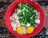 Foto langkah ke 3 dari resep Perkedel Talas gurih kelapa ⭐.