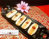 A picture of step 8 of Cham Cham Bengali Sweets.