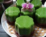 Foto langkah ke 3 dari resep Puding Lumut Coklat Duo.