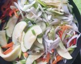 Foto del paso 1 de la receta: Fideo con pollito salteado