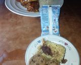 A picture of step 10 of Pineapple crumble with yogurt and chocolate cookies.