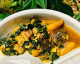 Hình bước làm 1 của món Lươn om lá lốt
