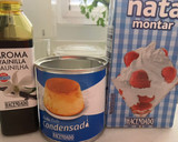 Foto del paso 1 de la receta: Helado de nata, leche condensada y crema de cacahuete