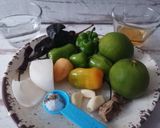 Foto del paso 1 de la receta: Salsa negra de chile habanero😤🌶️🔥
