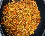 A picture of step 2 of Carrot and Brown Lentil Soup with Ground Egusi and Bherebhere Spice.