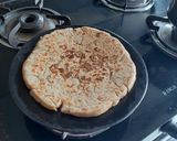 A picture of step 4 of Rajasthani roti.