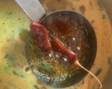 A picture of step 5 of Dal Dhokli.