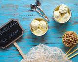 A picture of step 4 of Homemade Butterscotch Ice Cream.