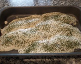 Foto del paso 7 de la receta: Filetes de gallineta al horno con crema de soja y alioli