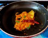 A picture of step 3 of Dal-Palak.