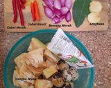 Foto langkah ke 1 dari resep Sayur Nangka Kuah Santan.