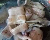 Foto langkah ke 1 dari resep Cumi kuah tinta cabe ijo.