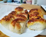 Foto langkah ke 10 dari resep Roti Isi dan Gulung (1 kali proofing).
