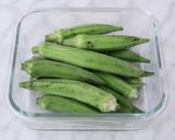 Foto langkah ke 1 dari resep Tumis Tahu Pedas Okra & Lettuce.