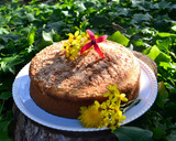 Foto del paso 4 de la receta: Torta de naranja con bagazo de coco y dulce de leche❤