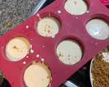 Foto del paso 5 de la receta: Tarta de queso al horno y Thermomix con crema de cacahuete - Individuales